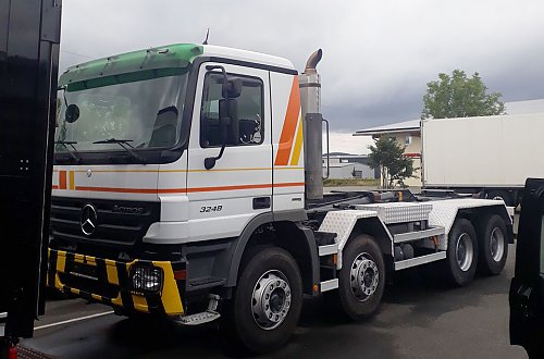 LKW MERCEDES BENZ ACTROS 3248 ABROLLKIPPER